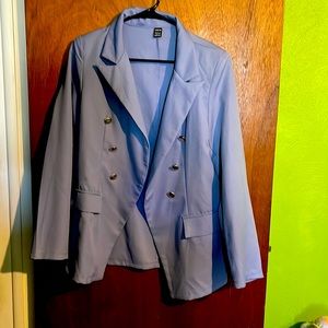 Shein blue blazer
